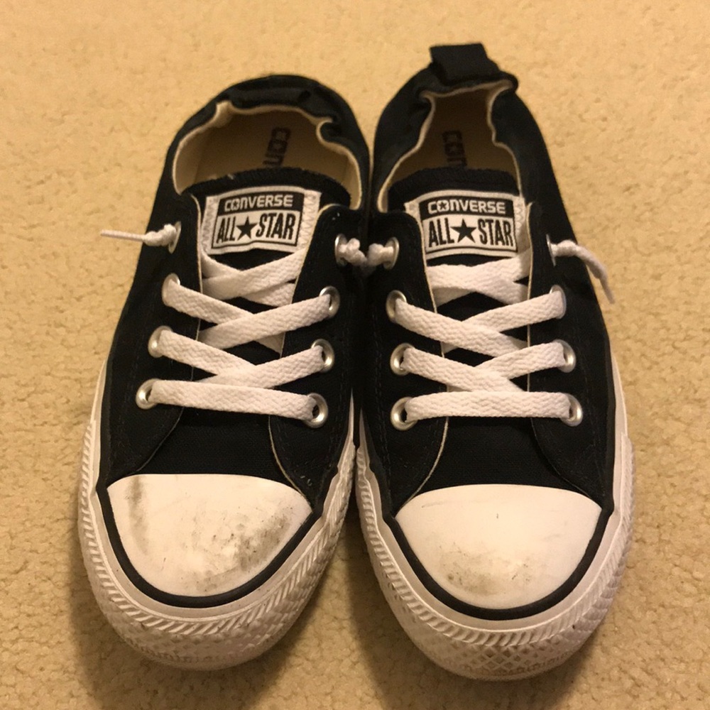 Black converse
